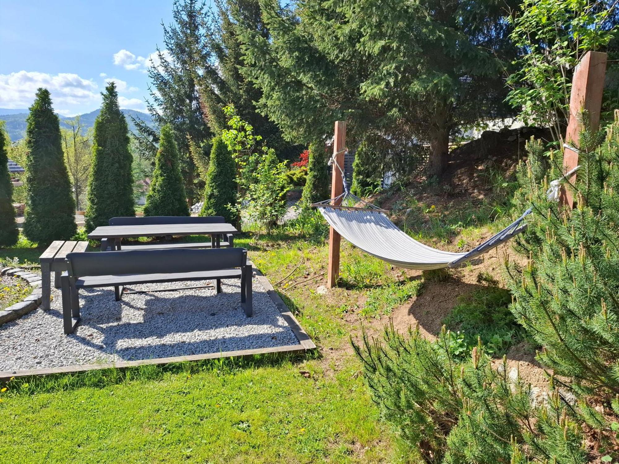 Dom Ukromki Z Kominkiem I Widokiem Na Sniezke Sosnówka Buitenkant foto